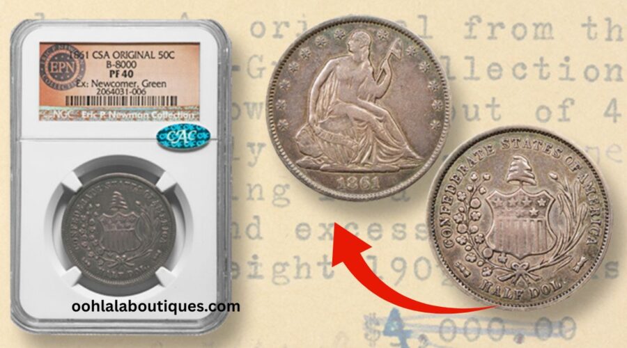 Rare 1861 Confederate Coin Discovered in Storage May Be Worth Up to $960,000